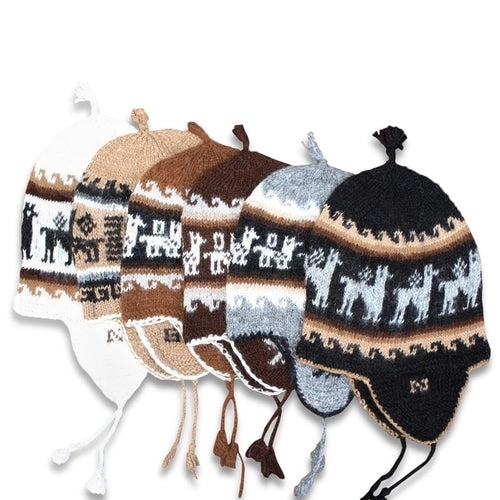 Cozy Alpaca Chullo Hat: Warm Ears, Stylish Vibes!